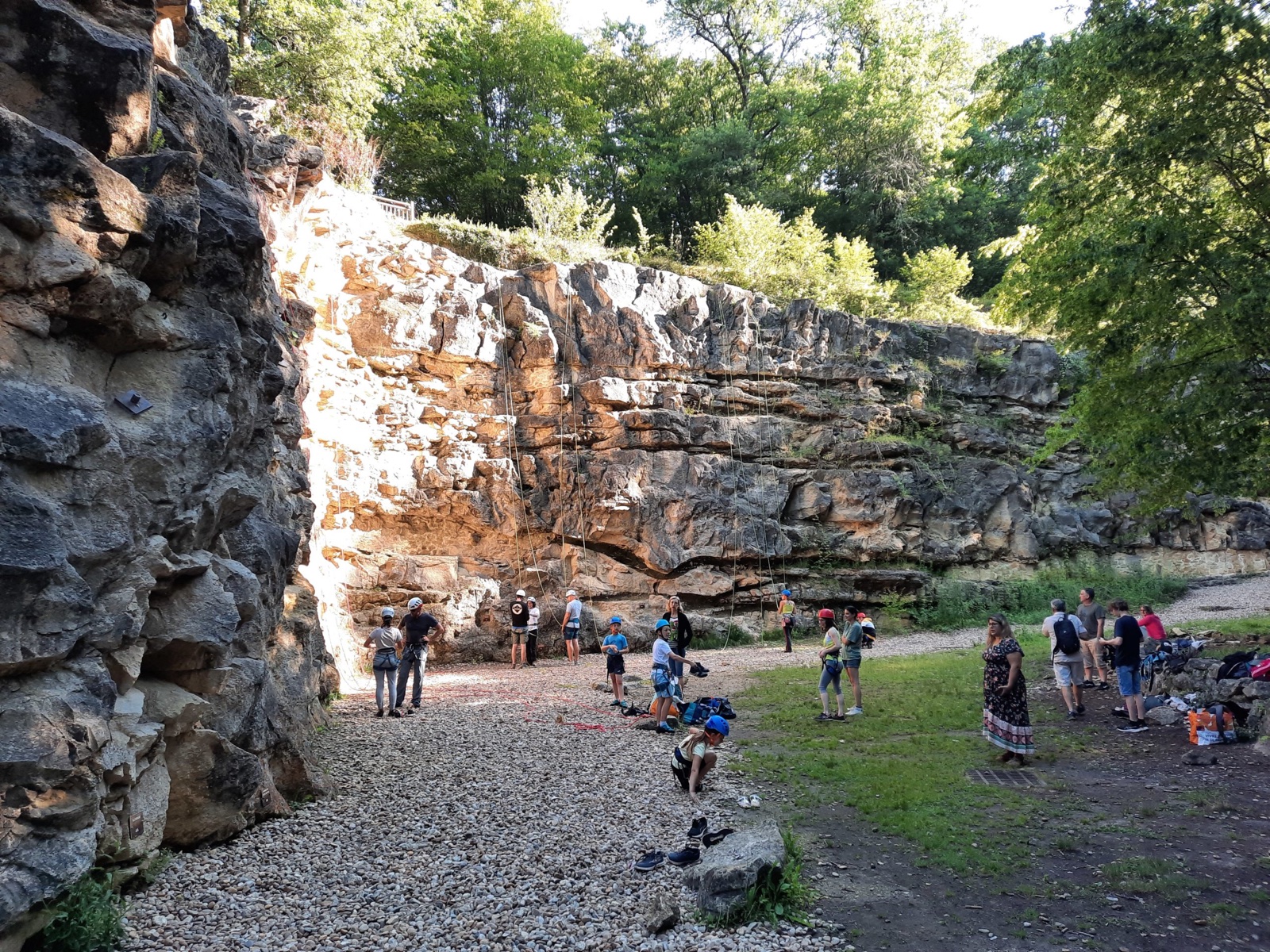 Sortie Falaise à Frontenac