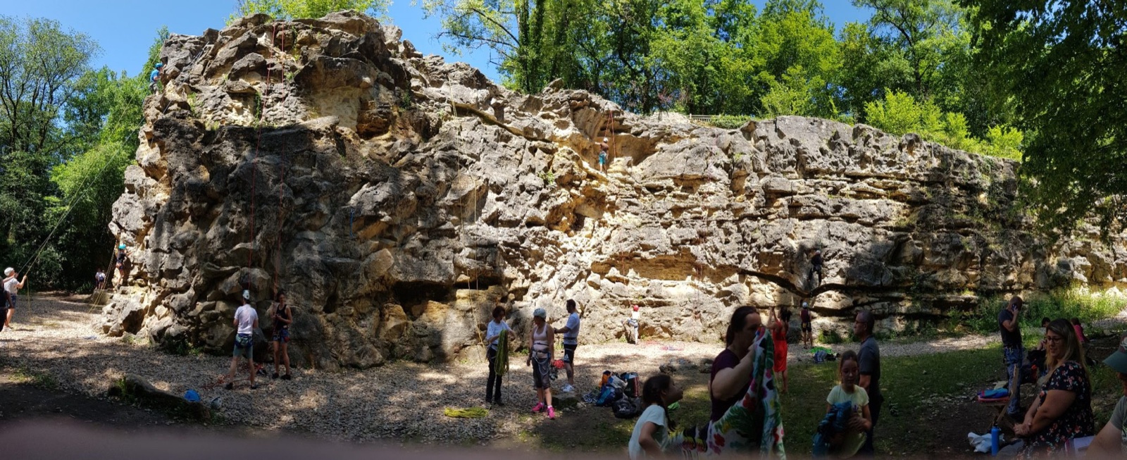 Sortie Falaise à Frontenac