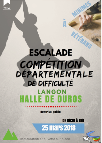 Photo d’archive : COMPÉTITION DÉPARTEMENTALE DE DIFFICULTÉ